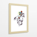 El jinete multicolor - Kulik | Cuadro decorativo de Canvas Lab