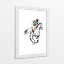 El jinete multicolor - Kulik | Cuadro decorativo de Canvas Lab