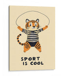 Diversión con el tigre saltarín - Treechild | Cuadro decorativo de Canvas Lab