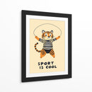 Diversión con el tigre saltarín - Treechild | Cuadro decorativo de Canvas Lab