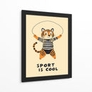 Diversión con el tigre saltarín - Treechild | Cuadro decorativo de Canvas Lab