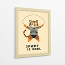 Diversión con el tigre saltarín - Treechild | Cuadro decorativo de Canvas Lab