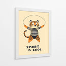 Diversión con el tigre saltarín - Treechild | Cuadro decorativo de Canvas Lab
