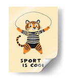 Diversión con el tigre saltarín - Treechild | Cuadro decorativo de Canvas Lab