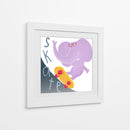 Elefante patinador feliz - Carla Daly | Cuadro decorativo de Canvas Lab
