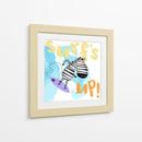 Cebra surfista genial - Carla Daly | Cuadro decorativo de Canvas Lab