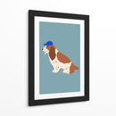 Cocker Spaniel con gorra - Maren Gross | Cuadro decorativo de Canvas Lab