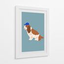 Cocker Spaniel con gorra - Maren Gross | Cuadro decorativo de Canvas Lab