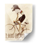Feroz campeón de ciclismo - Wyatt 9 | Cuadro decorativo de Canvas Lab