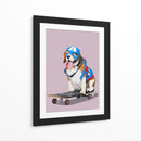 Capitán Beagle-América sobre patineta - ByKammille | Cuadro decorativo de Canvas Lab