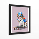 Capitán Beagle-América sobre patineta - ByKammille | Cuadro decorativo de Canvas Lab