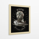 Gato as volador - Adam Lawless | Cuadro decorativo de Canvas Lab