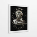 Gato as volador - Adam Lawless | Cuadro decorativo de Canvas Lab