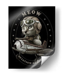 Gato as volador - Adam Lawless | Cuadro decorativo de Canvas Lab