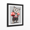 El gato campeón del amor - Adam Lawless | Cuadro decorativo de Canvas Lab