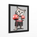 El gato campeón del amor - Adam Lawless | Cuadro decorativo de Canvas Lab