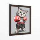El gato campeón del amor - Adam Lawless | Cuadro decorativo de Canvas Lab