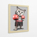 El gato campeón del amor - Adam Lawless | Cuadro decorativo de Canvas Lab