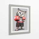 El gato campeón del amor - Adam Lawless | Cuadro decorativo de Canvas Lab