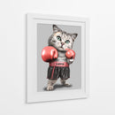 El gato campeón del amor - Adam Lawless | Cuadro decorativo de Canvas Lab