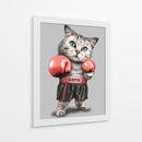 El gato campeón del amor - Adam Lawless | Cuadro decorativo de Canvas Lab