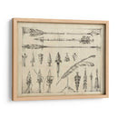 Flecha Esquemática I - Ethan Harper | Cuadro decorativo de Canvas Lab