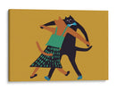 Pareja de gatos bailarines - Sharyn Bursic | Cuadro decorativo de Canvas Lab