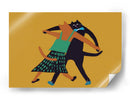 Pareja de gatos bailarines - Sharyn Bursic | Cuadro decorativo de Canvas Lab