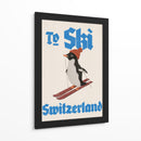 To Ski Switzerland - Nicholas | Cuadro decorativo de Canvas Lab