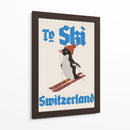To Ski Switzerland - Nicholas | Cuadro decorativo de Canvas Lab