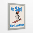 To Ski Switzerland - Nicholas | Cuadro decorativo de Canvas Lab