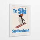 To Ski Switzerland - Nicholas | Cuadro decorativo de Canvas Lab