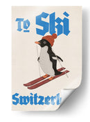 To Ski Switzerland - Nicholas | Cuadro decorativo de Canvas Lab