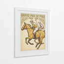 Partido de polo en París, 1905 - Andreas Magnusson | Cuadro decorativo de Canvas Lab