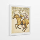 Partido de polo en París, 1905 - Andreas Magnusson | Cuadro decorativo de Canvas Lab