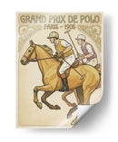 Partido de polo en París, 1905 - Andreas Magnusson | Cuadro decorativo de Canvas Lab