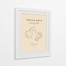 Minimalismo elegancia ecuestre - Treechild | Cuadro decorativo de Canvas Lab