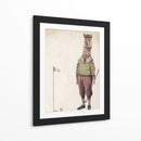 Paleta de golf Alpaca - Mike Koubou | Cuadro decorativo de Canvas Lab