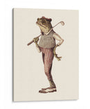 Un sapo en el green - Mike Koubou | Cuadro decorativo de Canvas Lab