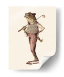 Un sapo en el green - Mike Koubou | Cuadro decorativo de Canvas Lab