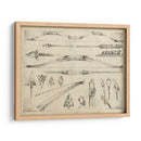 Flecha Esquemática Ii - Ethan Harper | Cuadro decorativo de Canvas Lab