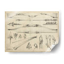 Flecha Esquemática Ii - Ethan Harper | Cuadro decorativo de Canvas Lab