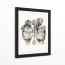 Tenis tamaño jumbo - Mike Koubou | Cuadro decorativo de Canvas Lab