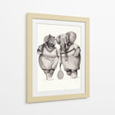 Tenis tamaño jumbo - Mike Koubou | Cuadro decorativo de Canvas Lab