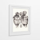 Tenis tamaño jumbo - Mike Koubou | Cuadro decorativo de Canvas Lab