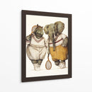 Titanes de la red - Mike Koubou | Cuadro decorativo de Canvas Lab