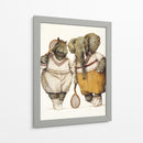 Titanes de la red - Mike Koubou | Cuadro decorativo de Canvas Lab