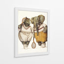 Titanes de la red - Mike Koubou | Cuadro decorativo de Canvas Lab