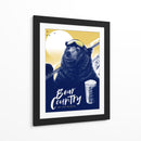 Oso esquiador AprAus - Mark Harrison | Cuadro decorativo de Canvas Lab