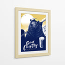Oso esquiador AprAus - Mark Harrison | Cuadro decorativo de Canvas Lab